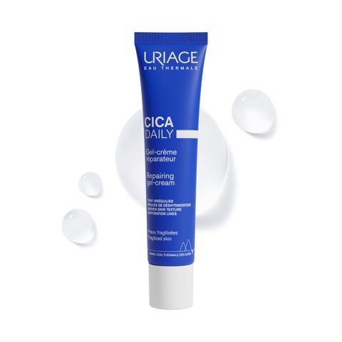 Uriage Cica Daily Repairing Gel-Cream gel hydratant et régénérant pour peau fragilisée 40 ml