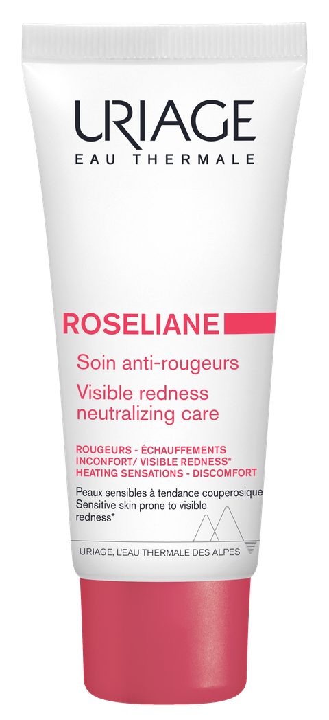 Uriage Roseliane Visible Redness-Neutralizing Care crème apaisante pour peaux sensibles sujettes aux rougeurs 40 ml