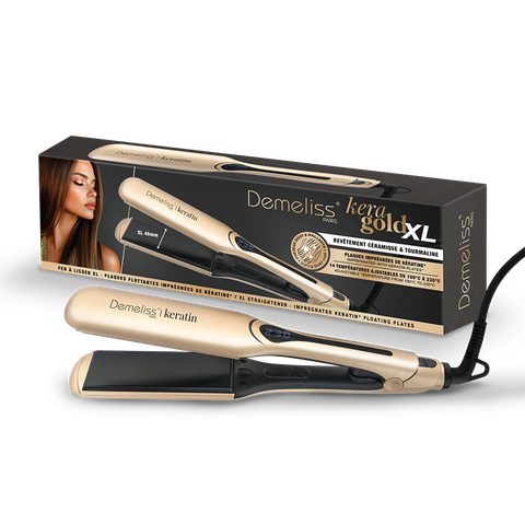 Saint Algue Lisseur - Demeliss Kera Gold XL - Plaques larges 45 mm