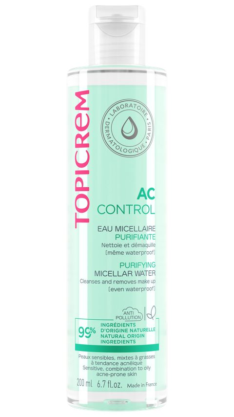 Topicrem AC Purifying Cleansing Gel gel purifiant en profondeur pour peaux grasses sensibles 200 ml