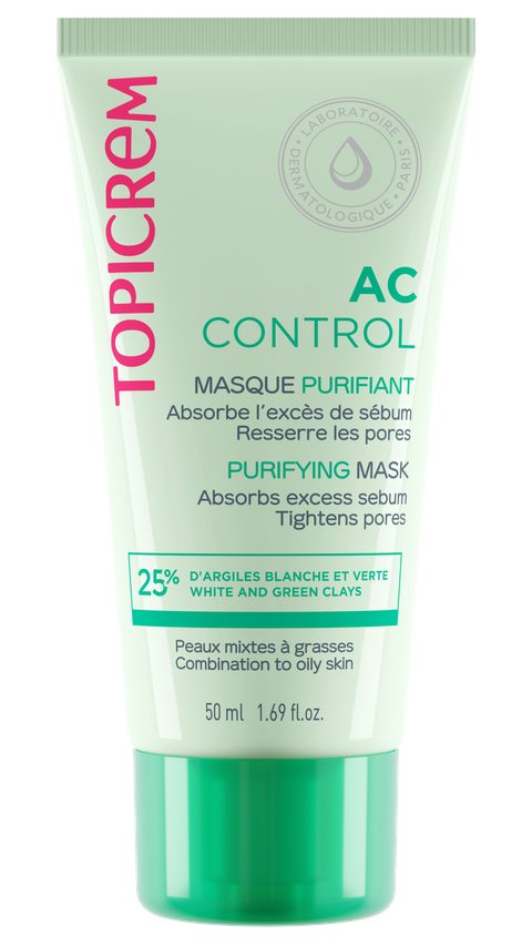 Topicrem AC Purifying Mask masque purifiant en profondeur pour peaux grasses et mixtes 50 ml