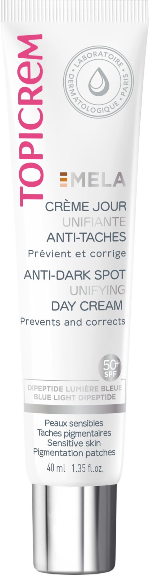 Topicrem MELA Corrective Day Cream crème de jour anti-taches brunes SPF 50+ 40 ml