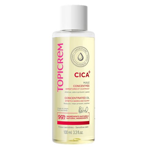 Topicrem CICA Concentrated Oil huile pour cicatrices et vergetures 100 ml