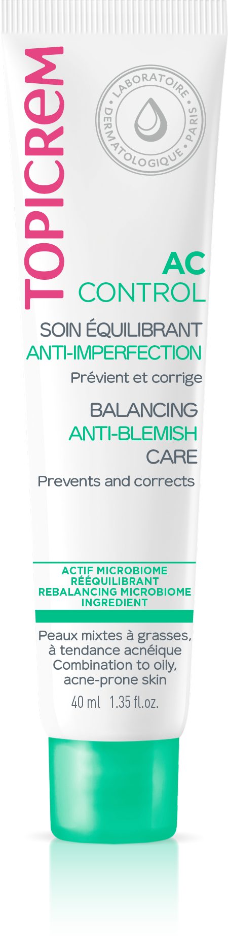 Topicrem AC CONTROL Soin Equilibrant Anti-Imperfections 40 ml