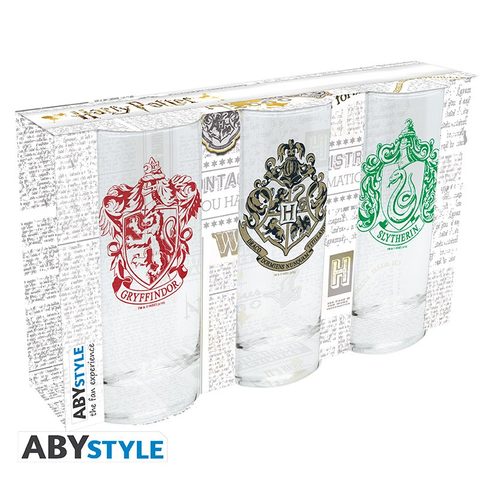 ABYstyle HARRY POTTER Set de 3 verres