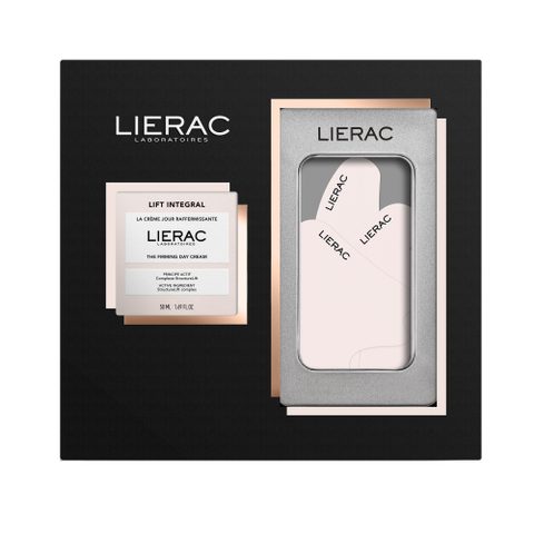 Lierac Lift Intégral C Crème Jour Raffermissante 50ml + Patchs Visage Réutilisables