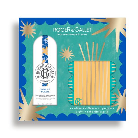 Roger & Gallet Eau Parfumee BIEN-ETRE Vanille Soleil Coffret 2 pcs