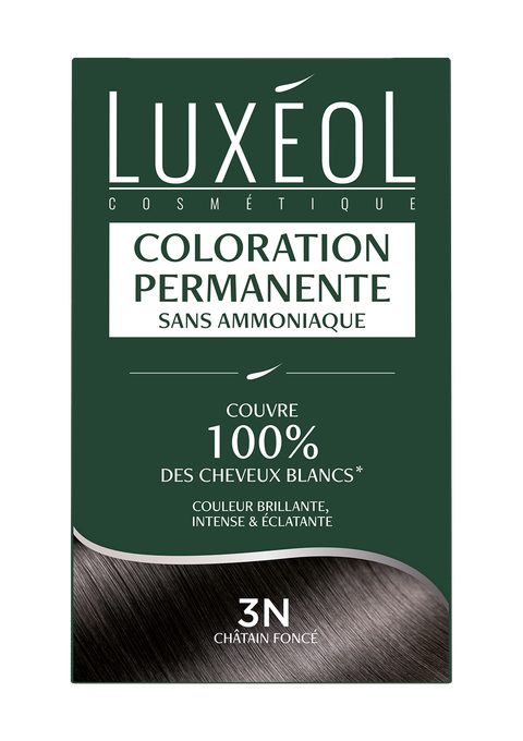 Luxeol Coloration Permanente Sans Ammoniaque 3N - Châtain