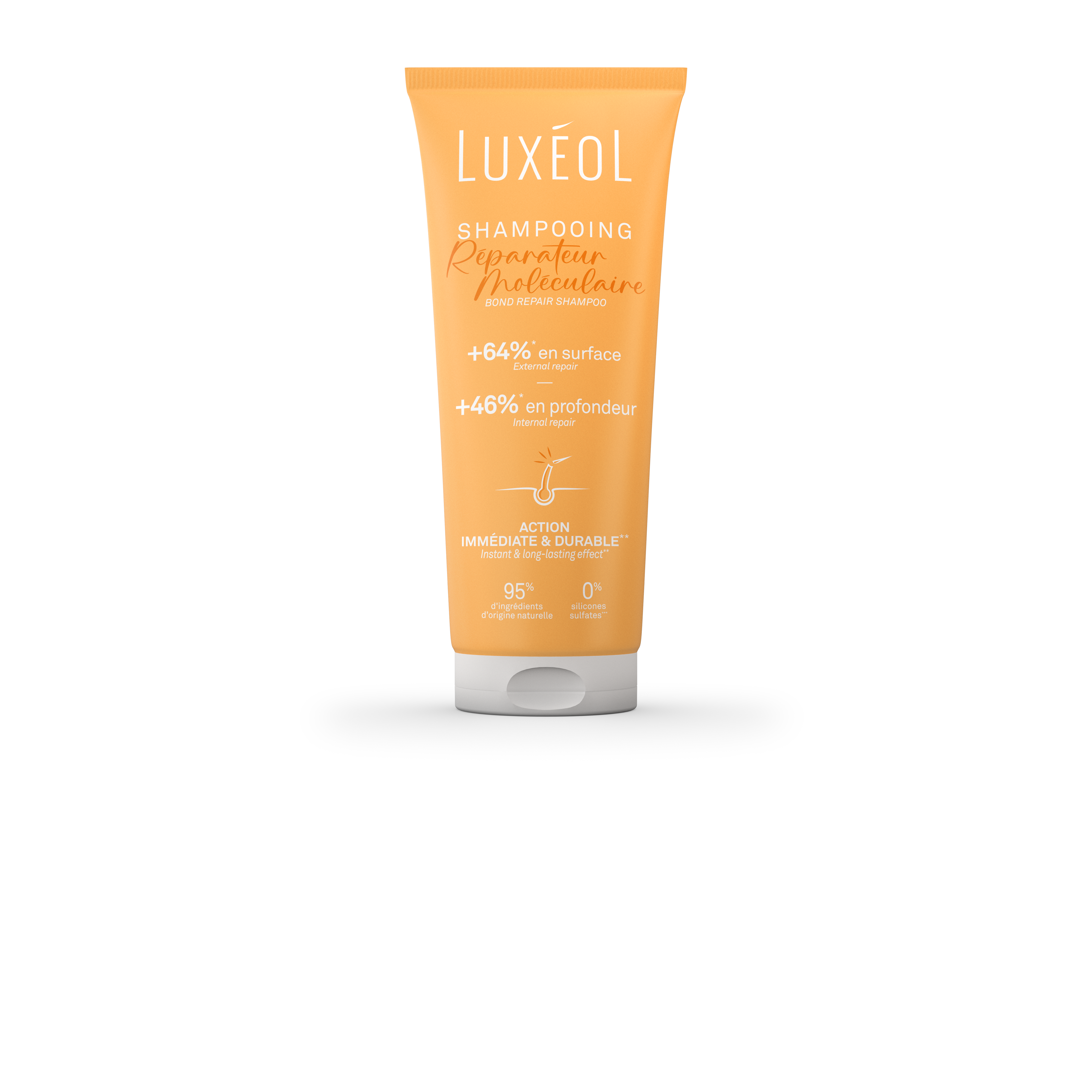 Luxéol Shampooing Réparateur Moléculaire 200ml