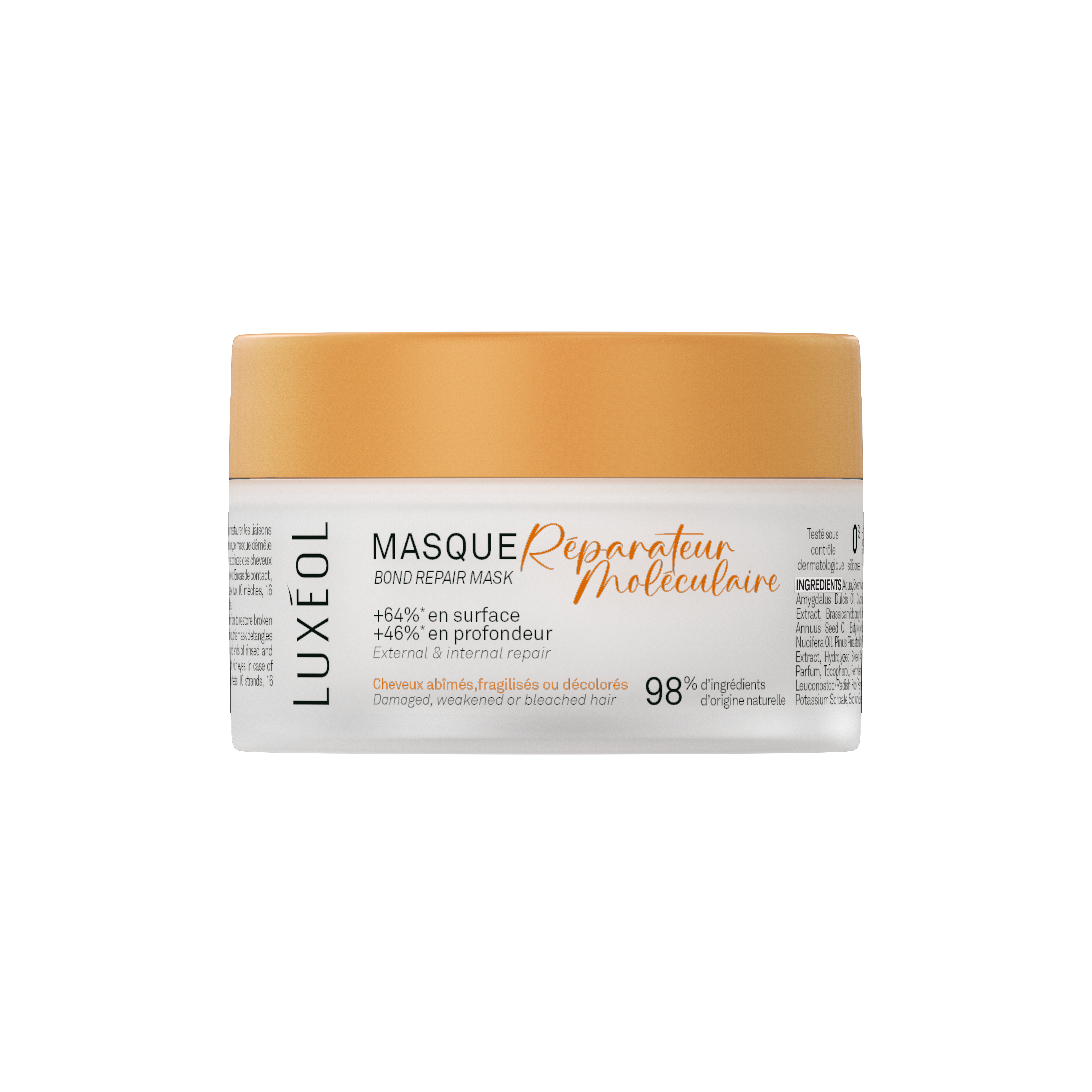 Luxéol Masque Réparateur Moléculaire 200ml