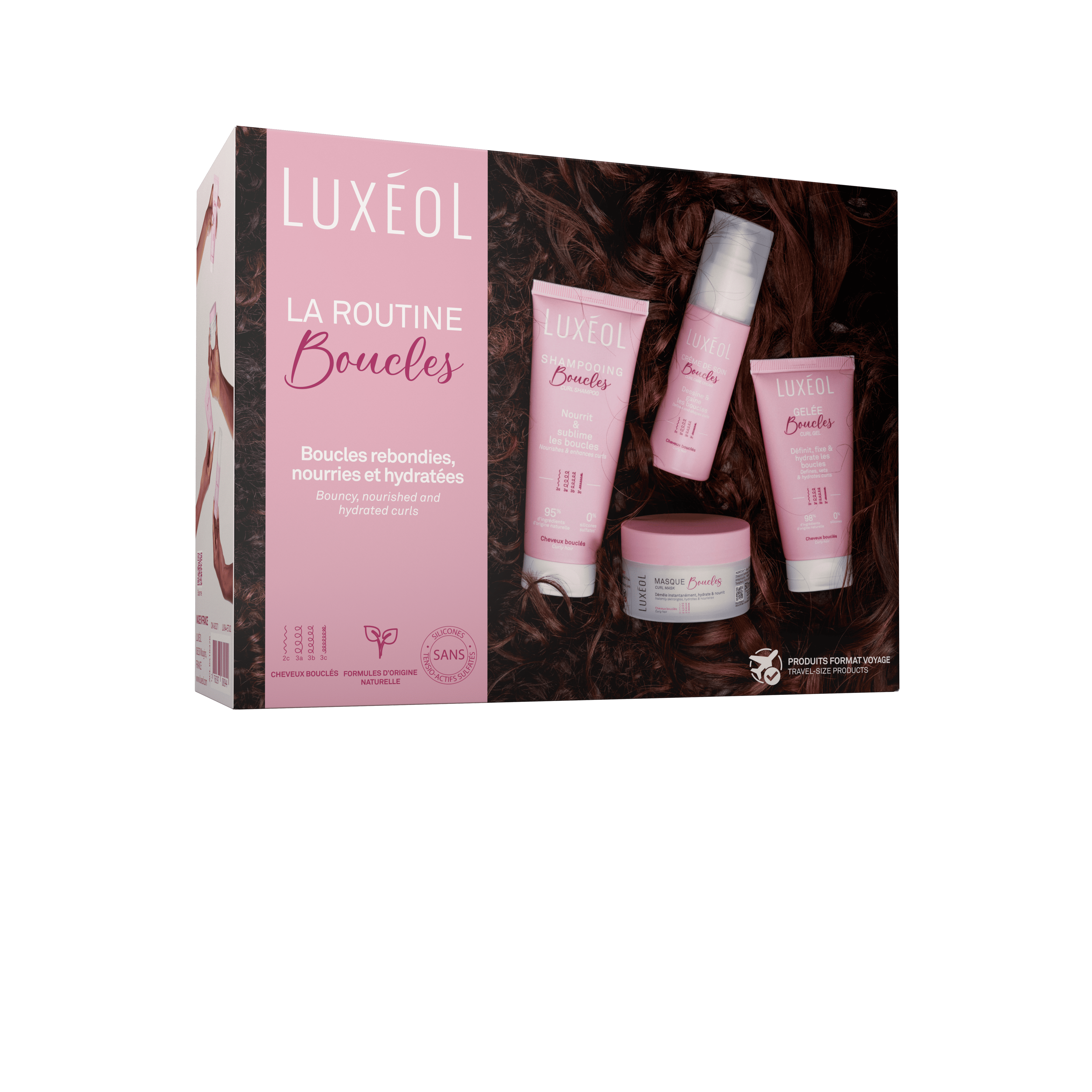 Luxéol C voyage routine boucles