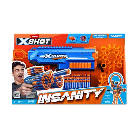 Zuru X-Shot Insanity Manic blaster