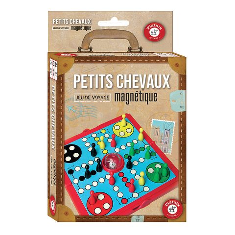 NAN Jeu De Voyage Piatnik Petits Chevaux Magnétiques Multicolor Autres