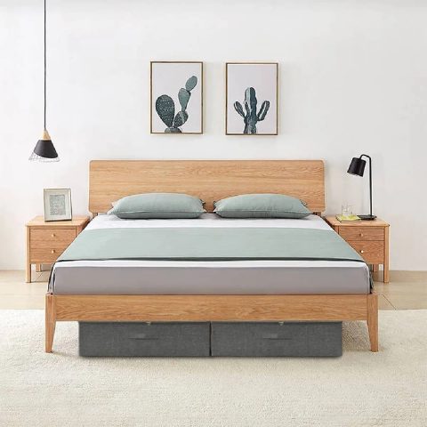 Vidaxl Boîte de Rangement Tissu - 70x40x18 cm