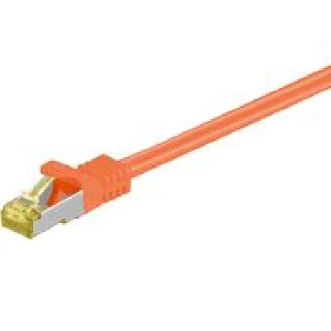 MicroConnect SFTP705O câble de réseau Orange 5 m Cat7 S/FTP (S-STP)