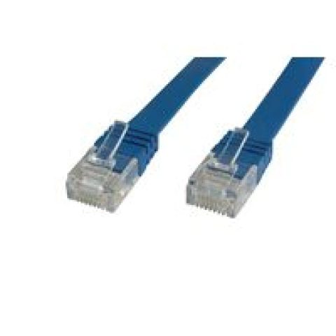 Microconnect V-UTP601B-FLAT câble de réseau Bleu 1 m Cat6 U/UTP (UTP)