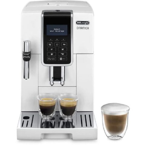 Delonghi Machine expresso broyeur - Dinamica - ECAM350.35.W - 6 recettes