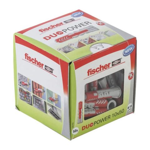 Fischer Cheville tous matériaux DuoPower 10x50 mm - Boîte de 50