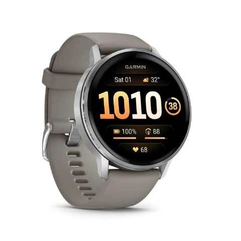 Garmin Montre Connectée Venu 4 45 Mm Amoled Silicone