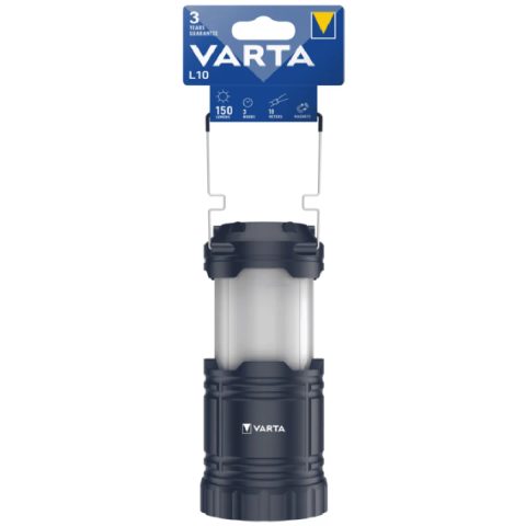Varta Lampe de camping 15673 101 111 LED 150 lm noire résistante