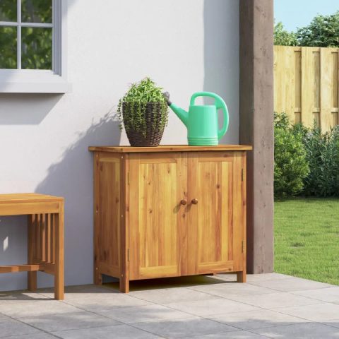 Vidaxl Armoire de jardin 75x35x70 cm bois massif dacacia 363452