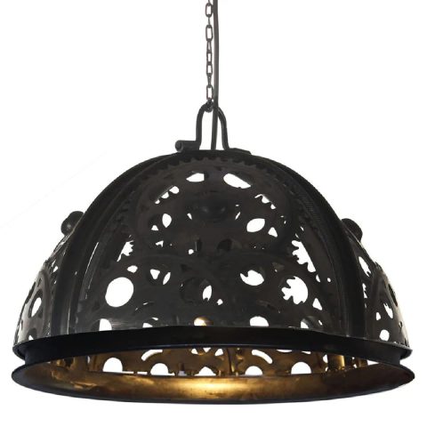 Vidaxl Lampe à Suspension Industrielle Roue dentée E27 45cm