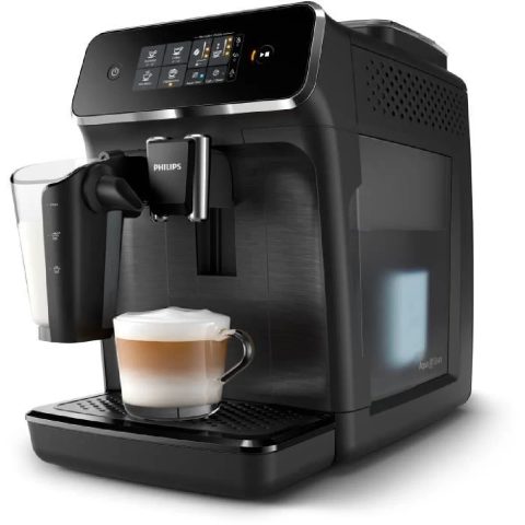 Philips Expresso broyeur EP2230/10 Machine à café à grain Noire LatteGo Série 2200