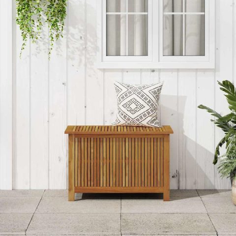 Vidaxl Boîte de rangement de jardin 90x50x58 cm bois dacacia massif 310282