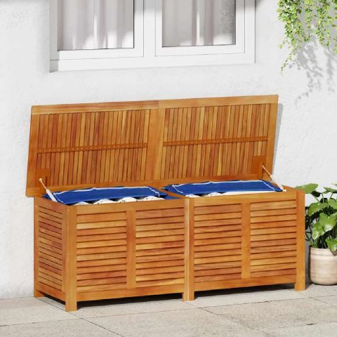 Vidaxl Boîte de rangement - 150x50x56cm - Bois dacacia - Durable - Résistant à leau