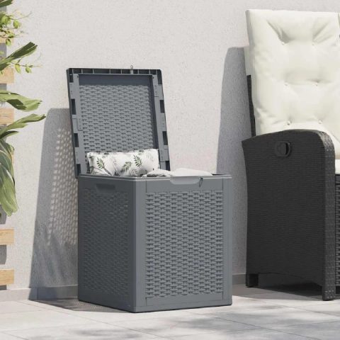 Vidaxl Boîte de rangement jardin 90L