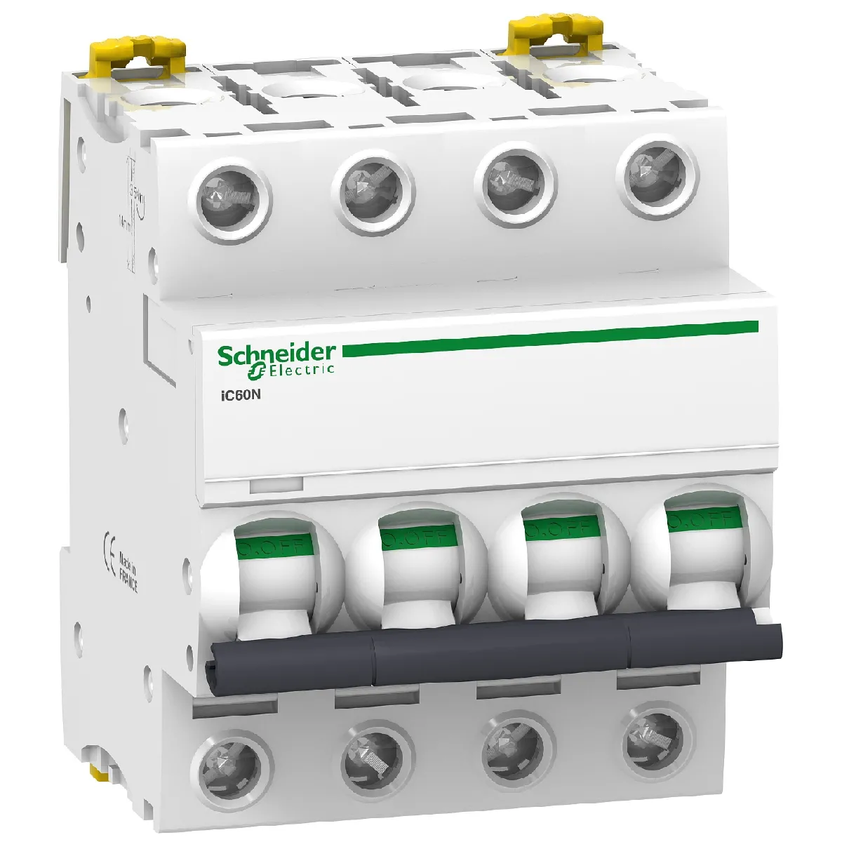 Schneider Electric Disjoncteur 50 A - Acti9 - iC60N - 4P - Courbe D