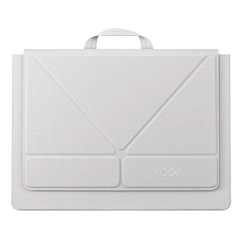 Lenovo Housse Yoga Tote Sleeve 16" Polyester Blanc avec Poignée