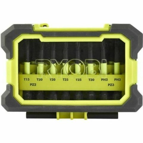 Ryobi C antichocs accessoires de vissage 10 pièces RAK10MSDI
