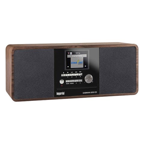 Imperial Radio CD Multifonctionnelle DAB+ / FM / Internet / Bluetooth DABMAN i200 en Bois