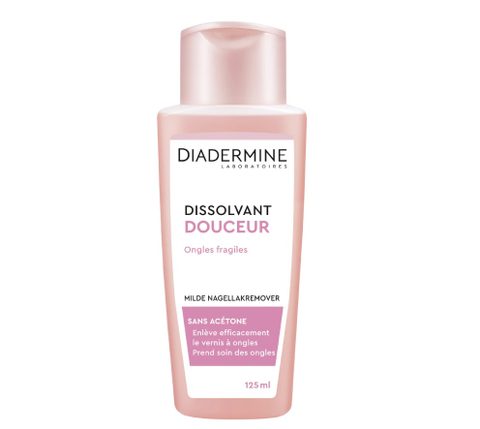 Diadermine dissolvant douceur ongles fragiles 125ml