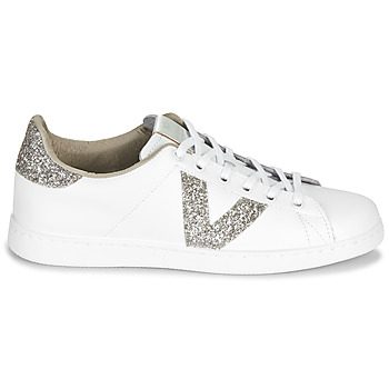 Victoria TENIS PIEL GLITTER pour femme