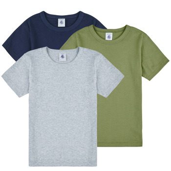 Petit Bateau T-shirt enfant 3 TEE SHIRTS MC pour garçon