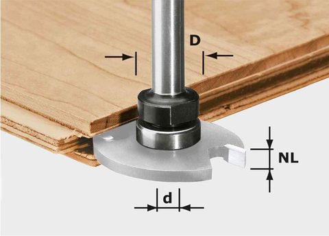 Festool Broche porte-outil S8 1,5-5 KL16 499803