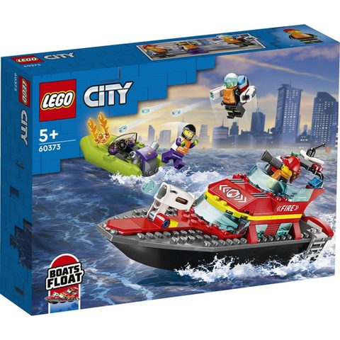 LEGO City Le Bateau de Sauvetage des Pompiers 60373