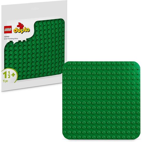 LEGO DUPLO Plaque de construction verte 10460