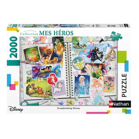 Nathan Puzzle N 2000 P - Scrapbooking Disney