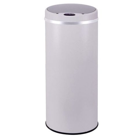 Kitchen Move Poubelle automatique inox SOHO blanc 42L