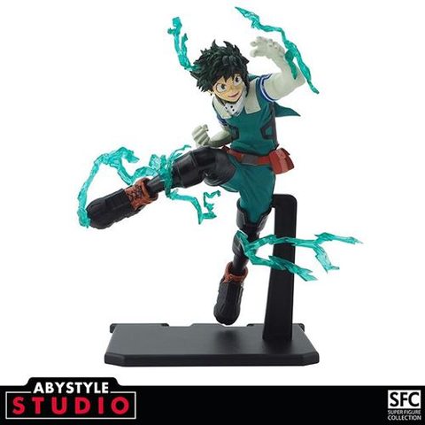 Abystyle Figurine - MY HERO ACADEMIA - Izuku One for All - PVC - 16 5 cm - 1/10ème