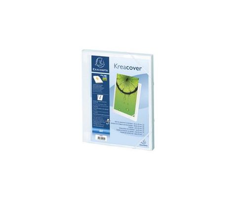 Exacompta Boite de classement Dos 25mm polypropylène opaque 7/10e Krea Cover - A4