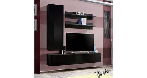 Paris Prix Ensemble Meuble TV Mural Fly H1 170cm
