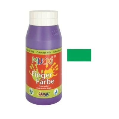 Kreul gouache aux doigts mucki, vert 750 ml