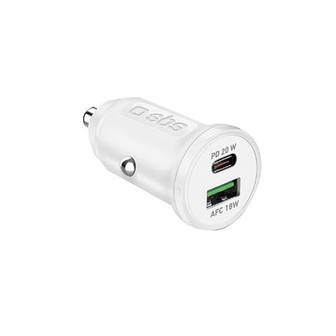 SBS Chargeur Power Delivery de voiture 20W