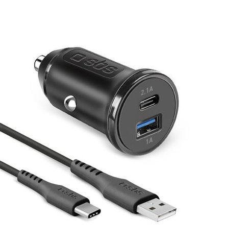 SBS Kit de recharge USB-Type C pour voiture