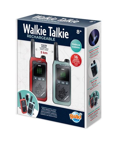 Buki Paire de talkie walkie rechargeables