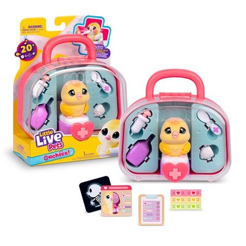 Little Live Pets Kit vétérinaire - Poussin Ouchies - Soins - Accessoires